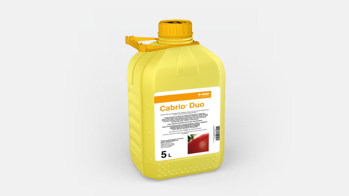 Cabrio® Duo é um fungicida para o tratamento de diversas doenças em diferentes culturas.