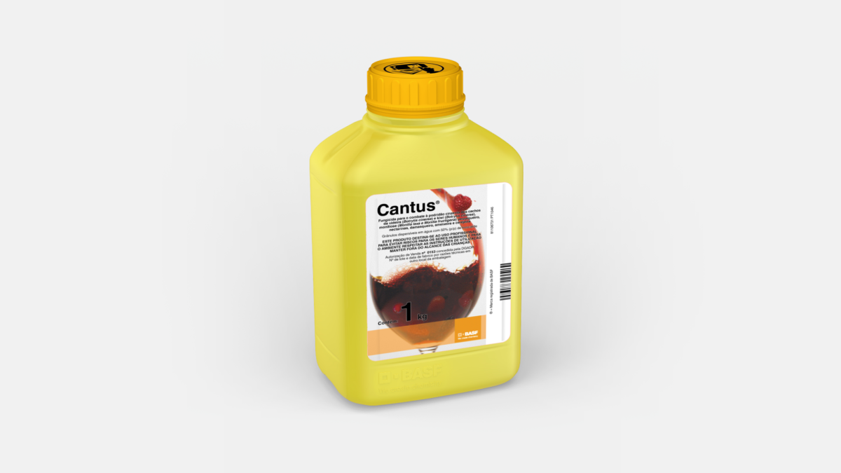 Cantus® é um fungicida para o tratamento de doenças na vinha, pomóideas, prunóideas e kiwi.